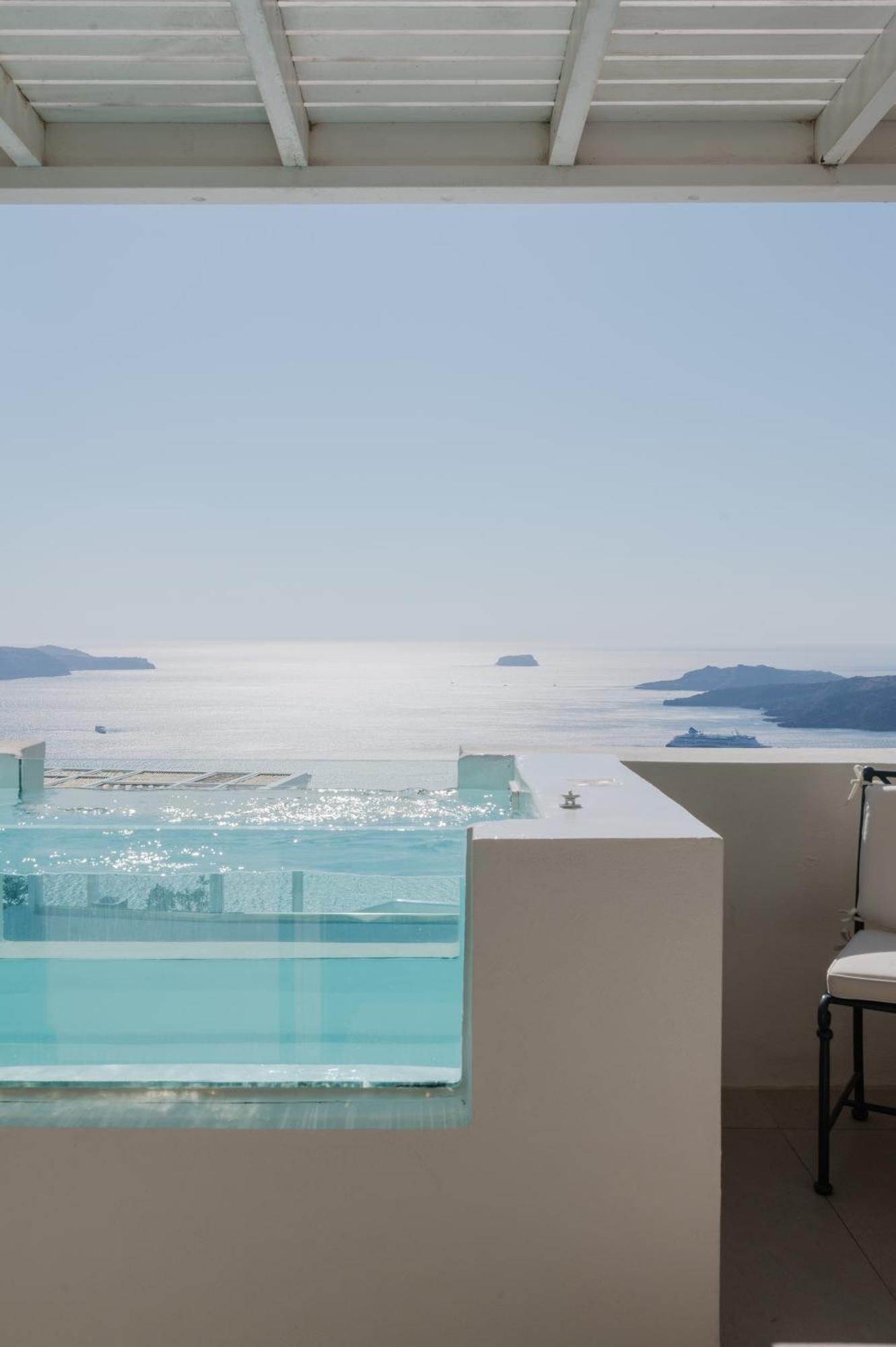 Apeiron Blue Santorini - Sustainable Adults Only 14 Plus ثيرا المظهر الخارجي الصورة