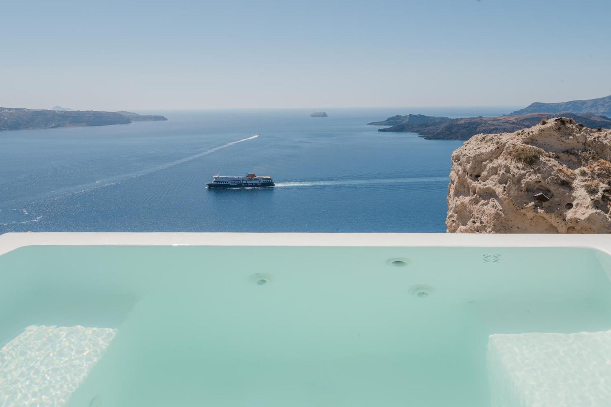 Apeiron Blue Santorini - Sustainable Adults Only 14 Plus ثيرا المظهر الخارجي الصورة