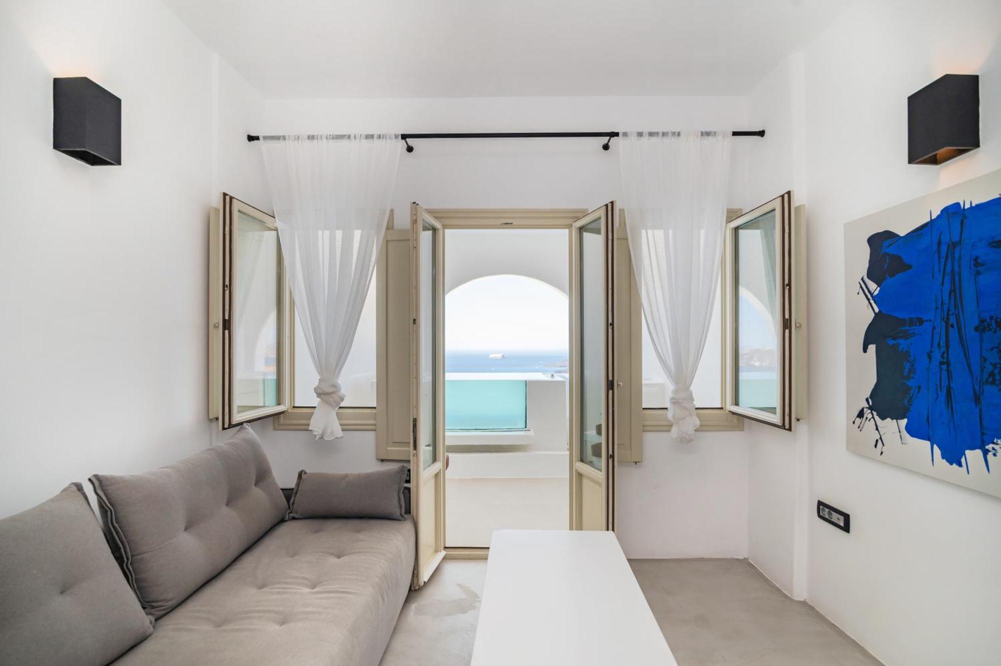 Apeiron Blue Santorini - Sustainable Adults Only 14 Plus ثيرا المظهر الخارجي الصورة