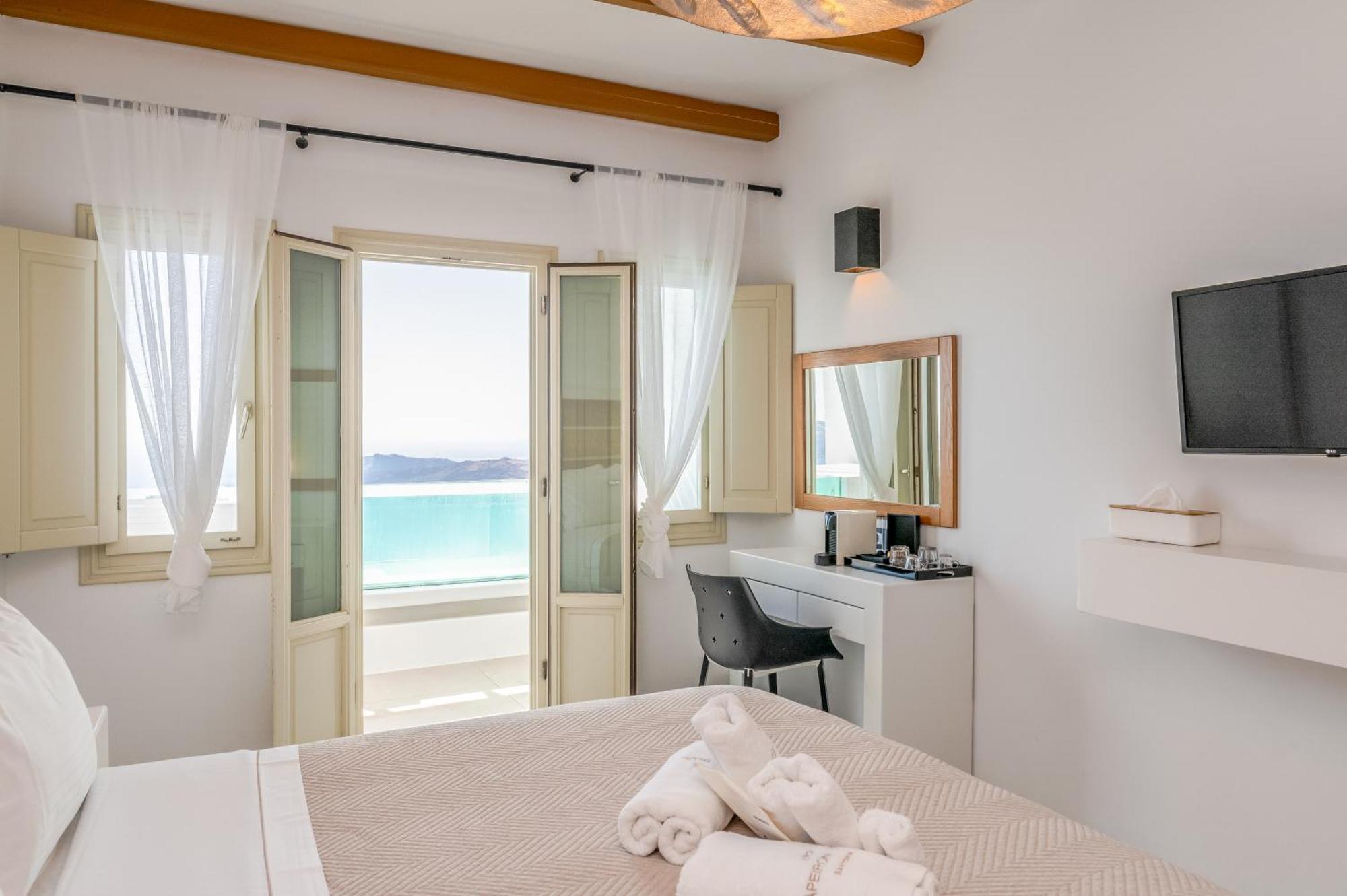 Apeiron Blue Santorini - Sustainable Adults Only 14 Plus ثيرا الغرفة الصورة