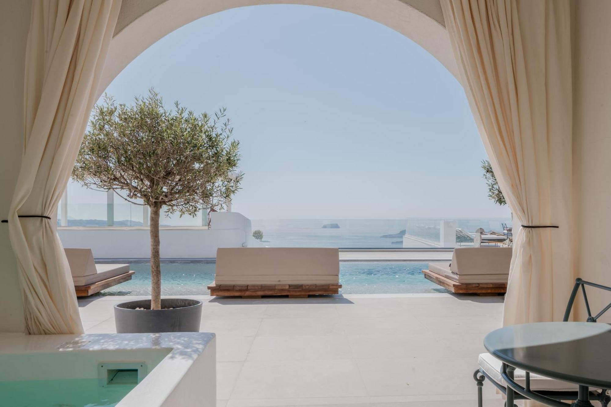 Apeiron Blue Santorini - Sustainable Adults Only 14 Plus ثيرا المظهر الخارجي الصورة