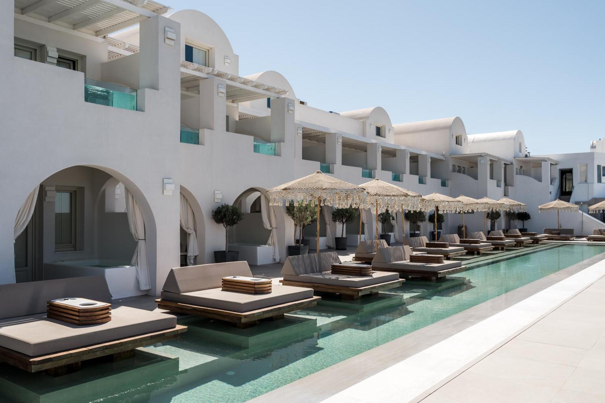 Apeiron Blue Santorini - Sustainable Adults Only 14 Plus ثيرا المظهر الخارجي الصورة
