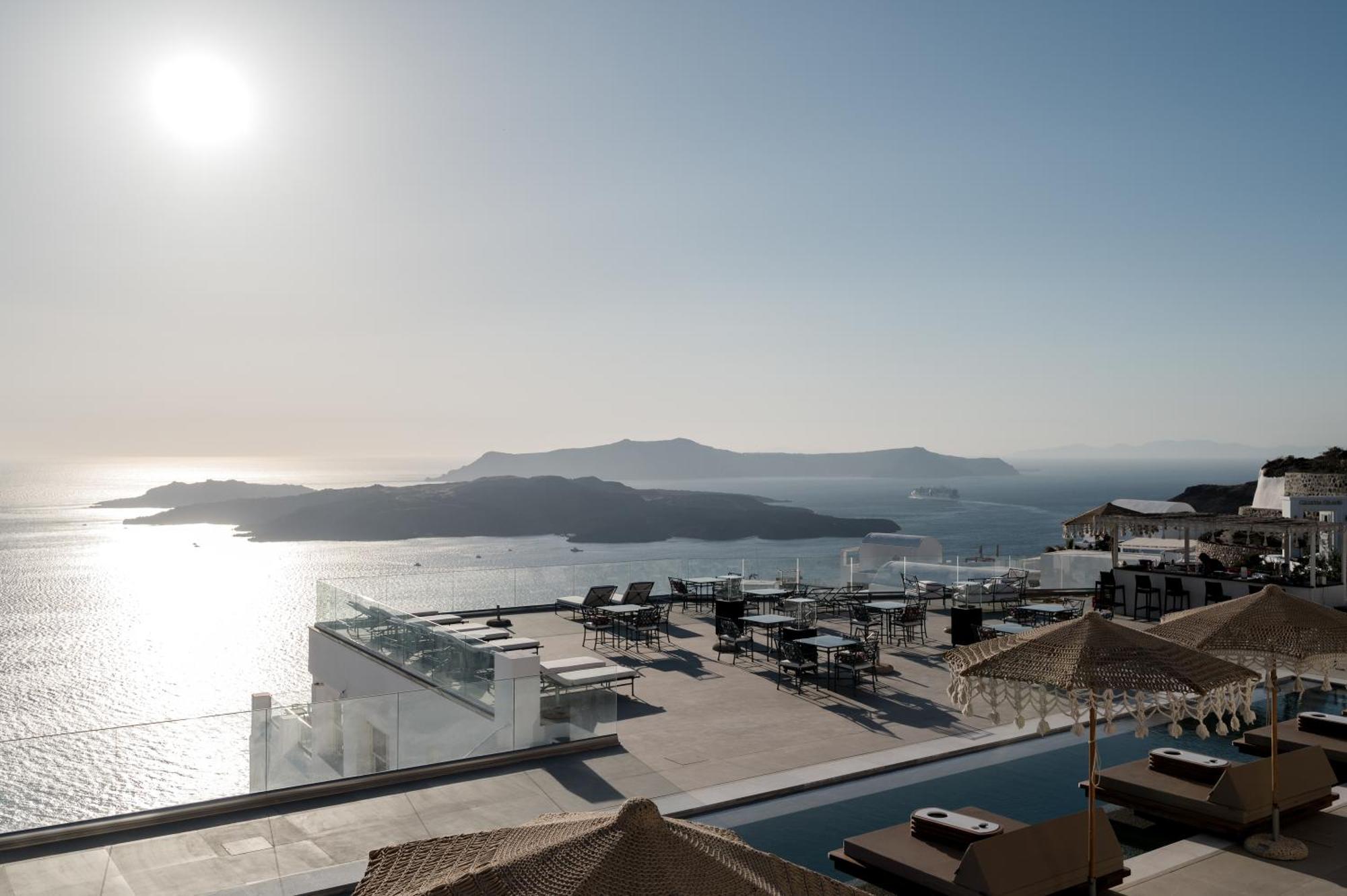 Apeiron Blue Santorini - Sustainable Adults Only 14 Plus ثيرا المظهر الخارجي الصورة